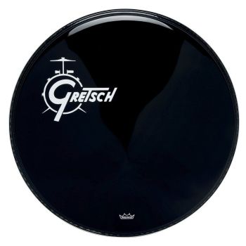 Gretsch drums grdheb22o parche bombo 22 pulgadas ambassador ebony