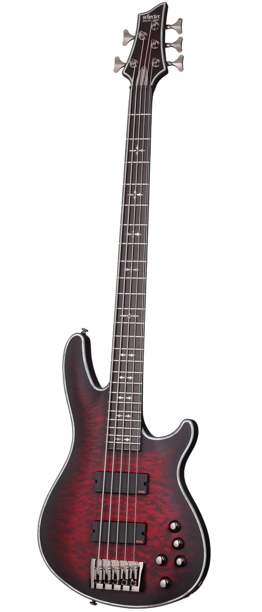 Schecter HELLRAISER EXTR-5 CRBS Bajo Electrico de 5 Cuerdas HELLRAISER EXTR-5 CRBS