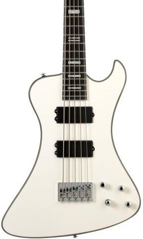 Hagstrom Nekromant 5 WHT Bajo Eléctrico NEKROMANT 5 WHT