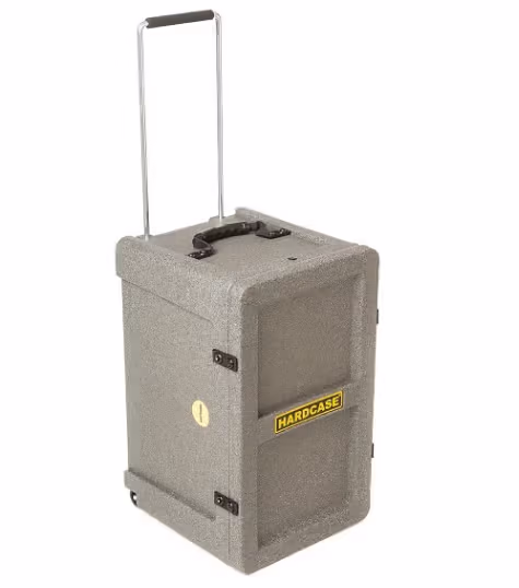 HARDCASE Estuche Cajon Flamenco (Con Ruedas) - Granito HNCAJONG