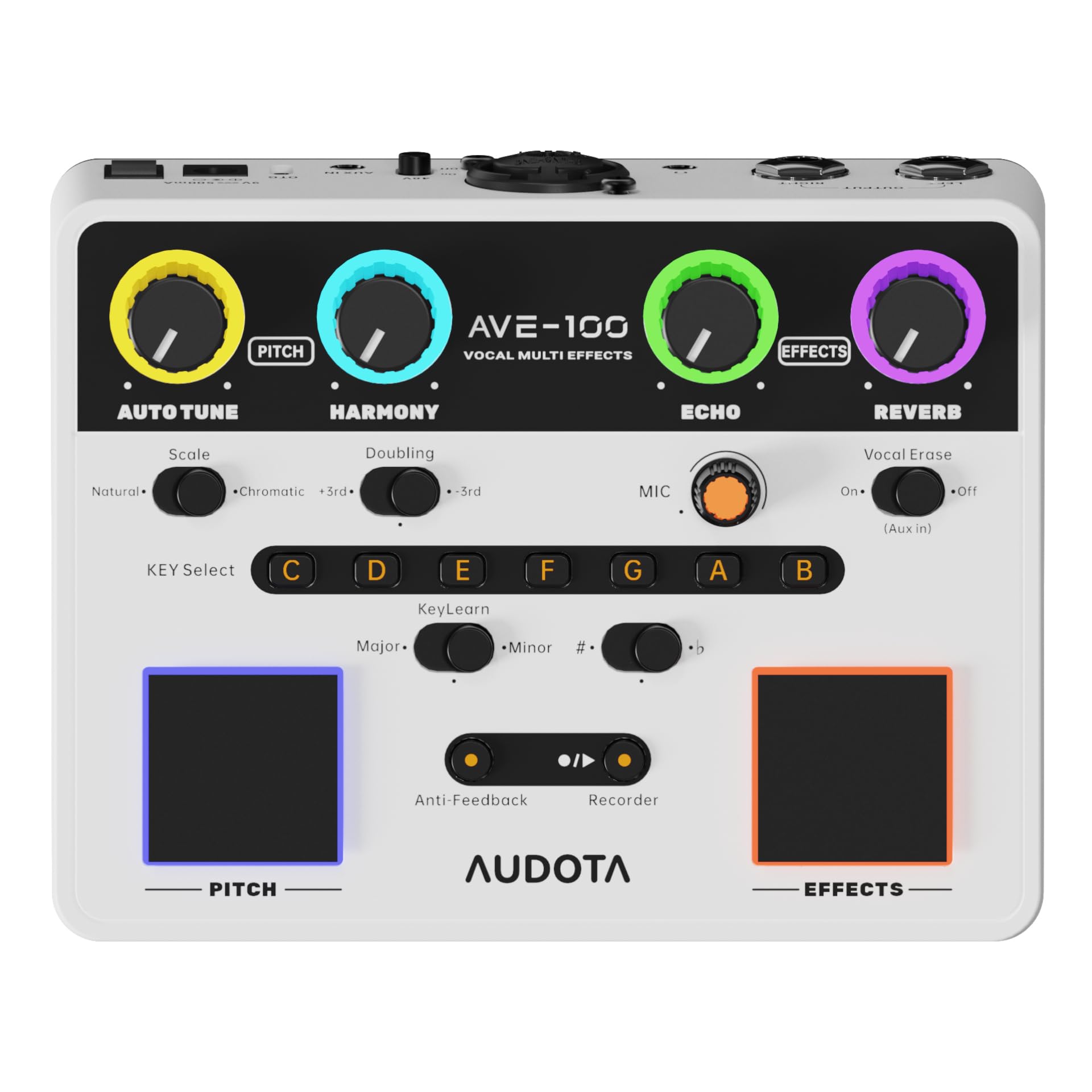 Audota AVE-100 Multiefectos Voz Audota AVE-100