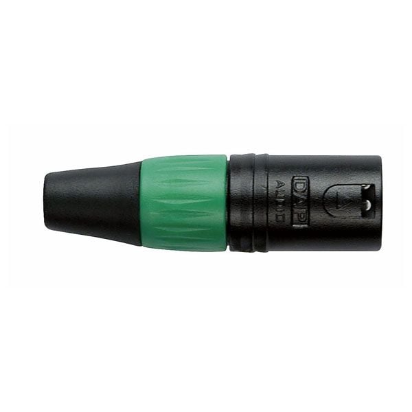 DAP Audio Conector XLR Macho 3P Verde RF:XMK203BG XMK203BG