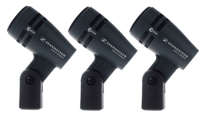 Sennheiser E604 3Pack Microfonos Percusión E604