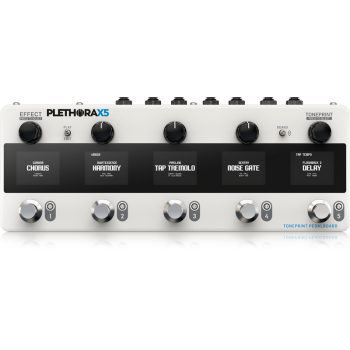 Tc electronic plethora x5 pedal multiefectos