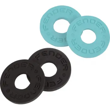 Fender strap blocks black-daphne blue set 4 unidades