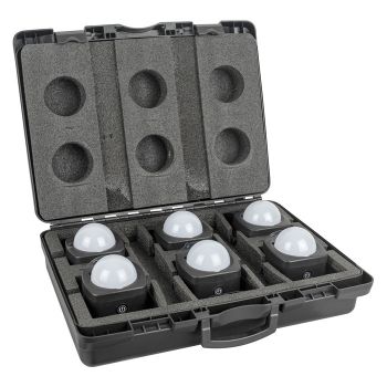 Showtec case 6 pcs event dot 15 flightcase iluminación
