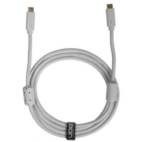 Udg U99001WH Ultimate Audio Cable USB 3.2 C-C White U99001WH - ULTIMATE AUDIO CABLE USB 3,2 C-C WHITE