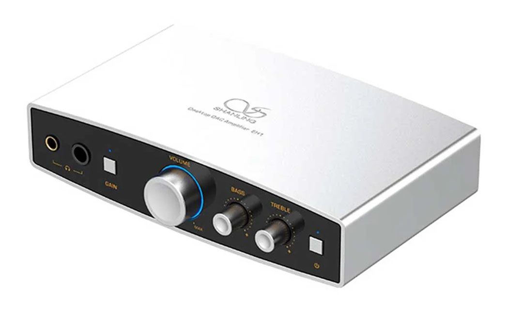 Shanling EH1 Silver Amplificador de Auriculares DAC de escritorio Plateado EH1-Silver
