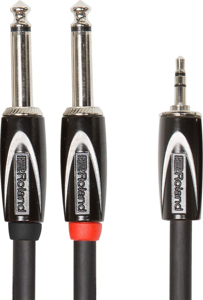 Roland RCC-5-3528V2 Jack Mono a 1 Minijack Stereo 1,5 metros RCC53528
