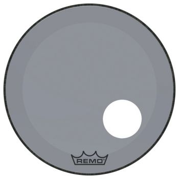 Remo 24 powerstroke 3 colortone clear color smoke parche de bombo
