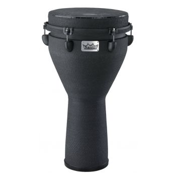 Remo djembe 14x25 afinación por llave acabado negro
