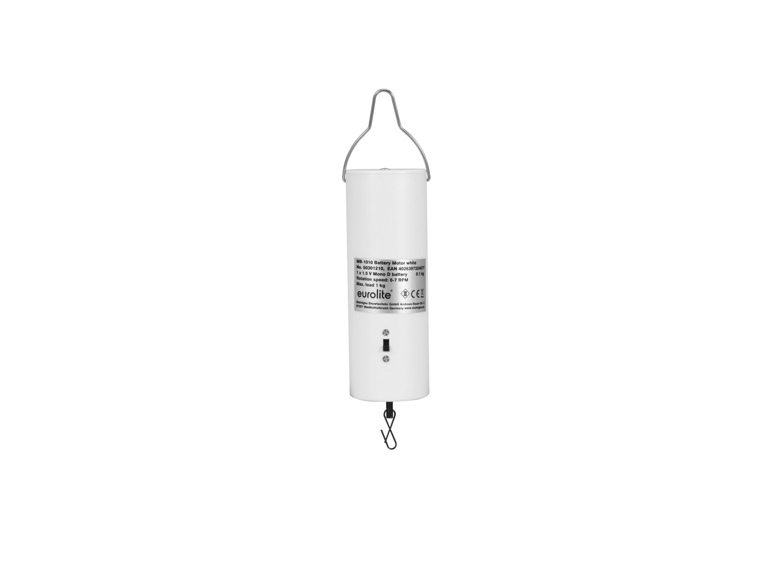 Eurolite MB-1010 Motor de Batería Blanco MB-1010