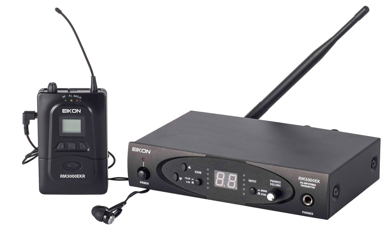 Eikon RM3000EK. Sistema de Monitoreo In-Ear Wireless PLL UHF RM3000EK