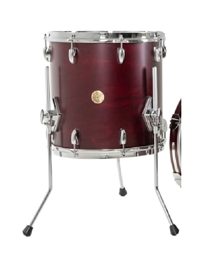 Gretsch Drums GBSL1618FTCSTCRO Tom base USA Brooklyn 18x16" Satin Cherry Red Tom base USA Brooklyn 18x16 Pulgadas Satin Cherry