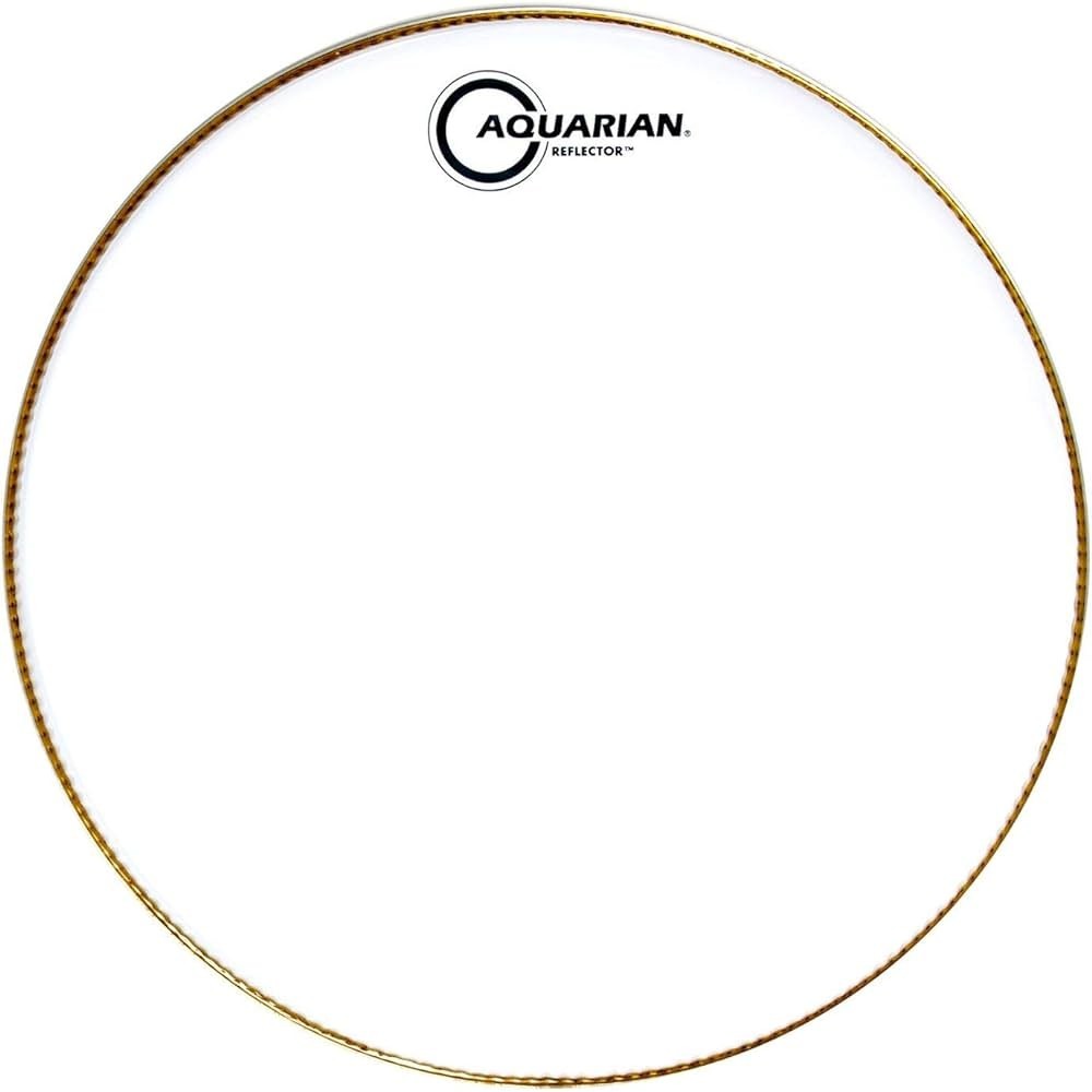 Aquarian Drumheads ICE WHITE REFLECTOR TT 14 REF14W Parche Para Tom ICE WHITE REFLECTOR TT 14 REF14W