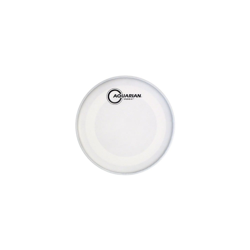 Aquarian Drumheads STUDIO-X WHITE TEXTURE COATED TT 8 TCSX8 Parche Para Tom STUDIO-X WHITE TEXTURE COATED TT 8 TCSX8