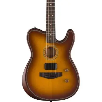 Fender acoustasonic standard telecaster honey burst guitarra electroacústica