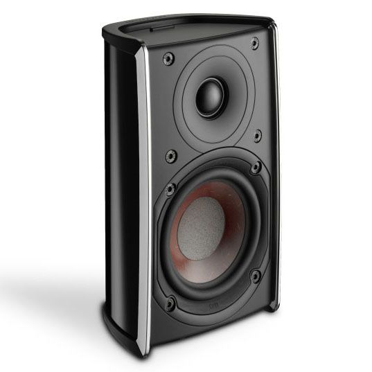 Dali Fazon Mikro High Gloss Black Altavoz Estantería Unidad Fazon Mikro High Gloss Black