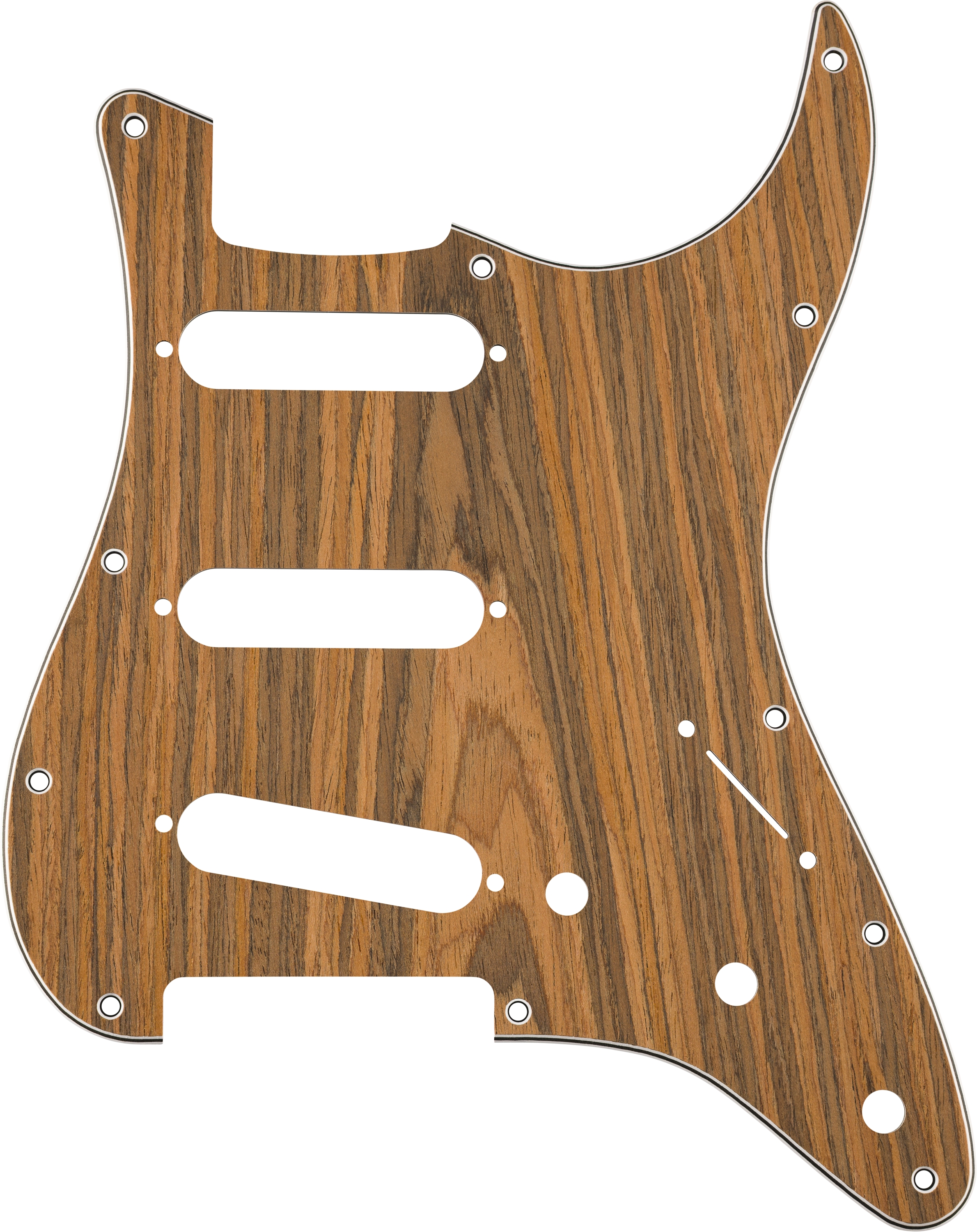 Fender Stratocaster S/S/S Pickguard, Rosewood Stratocaster S/S/S Pickguard, Rosewood