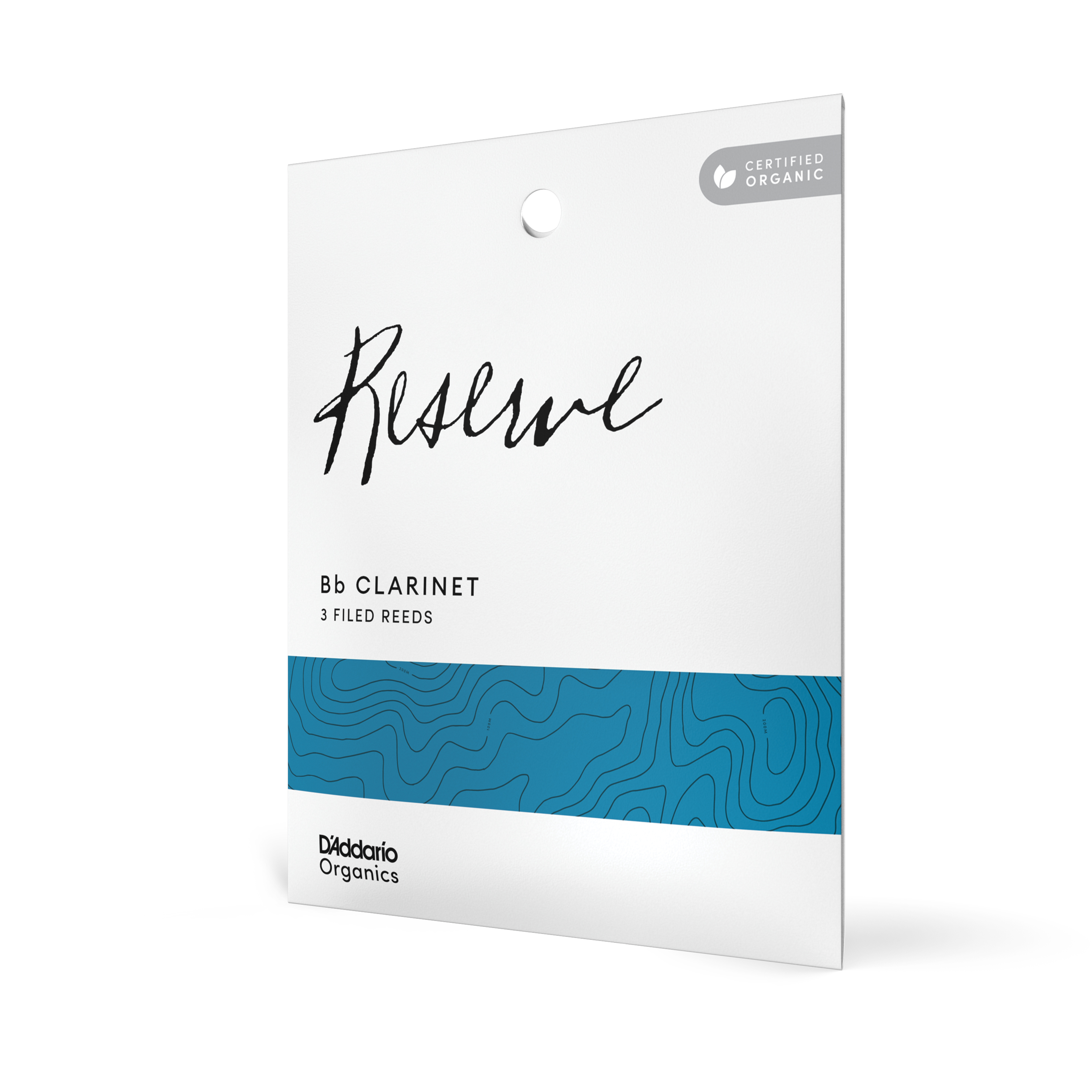 D´addario Rsrv Bb Cl, 3 Pack, 2.0, Org ODCR0320