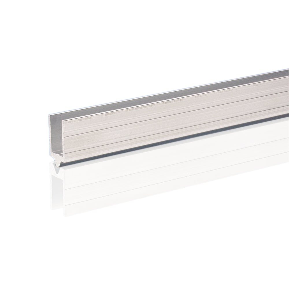 Adam Hall Perfil de aluminio macho para Perfil de Tapa 10 mm 6206 M