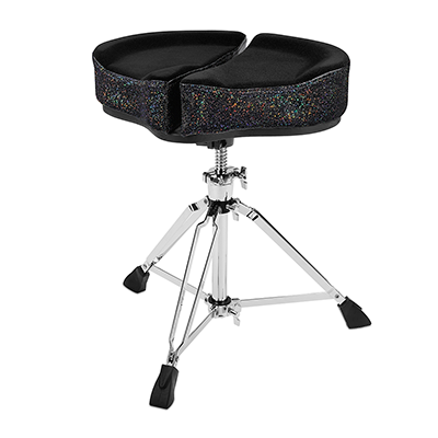 Ahead Drum Thrones SPG-BS3 Baqueta18 SPG-BS3 Baqueta18 "Spinal G Saddle Top de tela neg