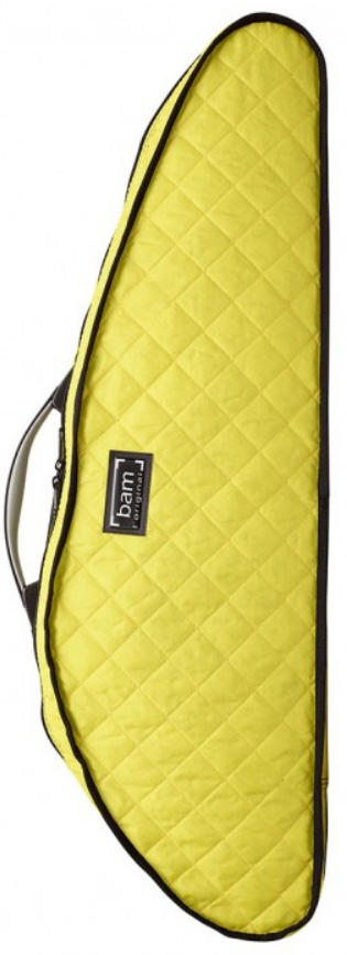 Funda Violín Bam HO2000XLFJ Hoody Flower forma Amarillo para modelo Slim 2000XL HO2000XLFJ Amarillo