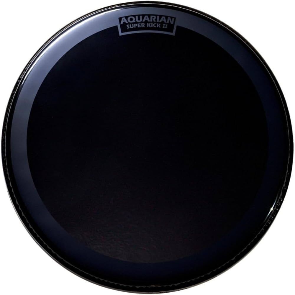 Aquarian Drumheads BLACK MIRROR REFLECTOR SUPER KICK II BD 20 REF20SK Parche Para Bombo BLACK MIRROR REFLECTOR SUPER KICK II BD 20 REF20SK