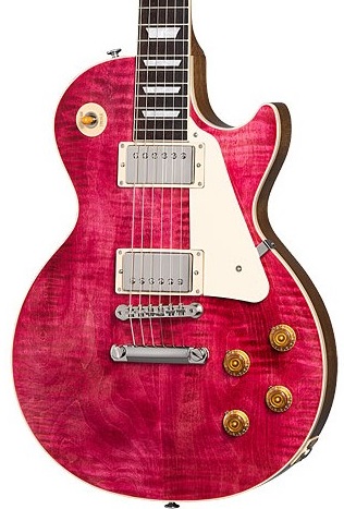 Gibson Les Paul Standard 50s Figured Top Translucent Fuschia Guitarra Eléctrica Les Paul Standard 50s Figured Top Translucent Fusc